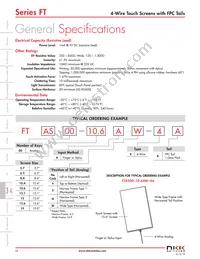 FTAS00-121A4 Datasheet Cover