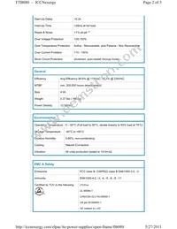 FTB080024A Datasheet Page 2