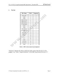 FTL-1319-3D-2.5 Datasheet Page 2