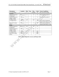 FTL-1419-3D Datasheet Page 7