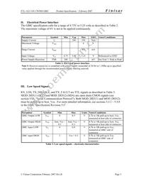 FTL-1621-61 Datasheet Page 3