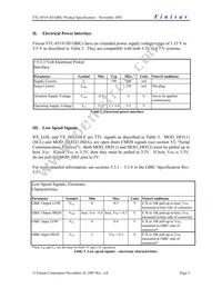 FTL-8519-3D-DD Datasheet Page 3
