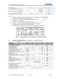 FTL410QD2C Datasheet Page 5