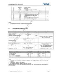 FTL410QD3C Datasheet Page 3