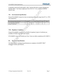 FTL410QD3C Datasheet Page 7