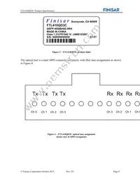 FTL410QD3C Datasheet Page 9