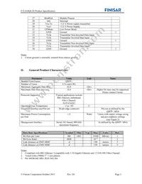 FTL410QE2N Datasheet Page 3