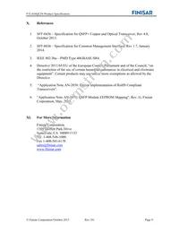 FTL410QE2N Datasheet Page 9