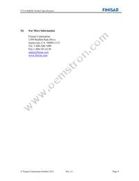 FTL414QB2C Datasheet Page 9