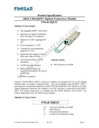 FTL4C2QE1C Datasheet Cover