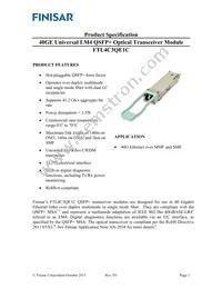 FTL4C3QE1C Datasheet Cover