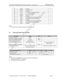 FTL4P1QE1C Datasheet Page 3