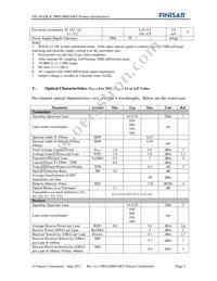 FTL4S1QE1C Datasheet Page 5