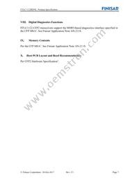 FTLC1122RDNL Datasheet Page 7