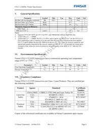 FTLC1122SDNL Datasheet Page 8