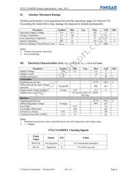 FTLC1141RDNL Datasheet Page 4
