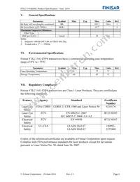 FTLC1141RDNL Datasheet Page 6