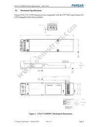 FTLC1141RDNL Datasheet Page 8