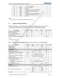 FTLC1152RGPL Datasheet Page 3