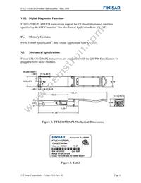 FTLC1152RGPL Datasheet Page 6