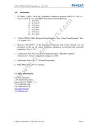 FTLC1152RGPL Datasheet Page 7