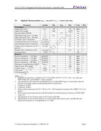 FTLF1217P2BTL Datasheet Page 5