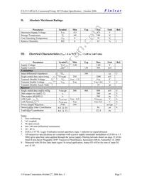 FTLF1318P2BCL Datasheet Page 3