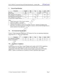 FTLF1318P2BCL Datasheet Page 5