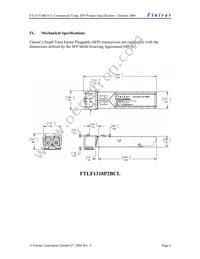 FTLF1318P2BCL Datasheet Page 6