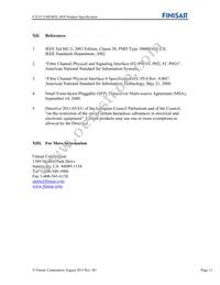 FTLF1318P3BTL Datasheet Page 11