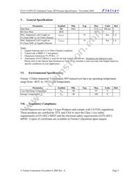 FTLF1319P1BTL Datasheet Page 5