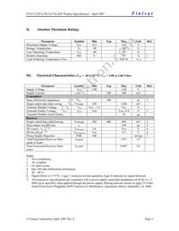 FTLF1322F2KTR Datasheet Page 3