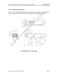 FTLF1322F2KTR Datasheet Page 6