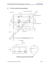 FTLF1322F2KTR Datasheet Page 9