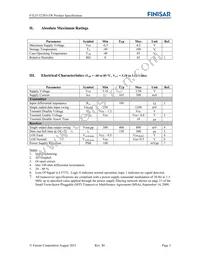 FTLF1322P1BTR Datasheet Page 3