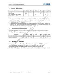 FTLF1322P1BTR Datasheet Page 5