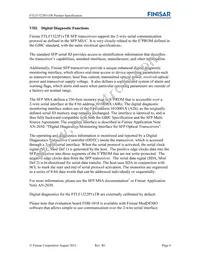 FTLF1322P1BTR Datasheet Page 6