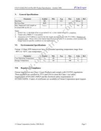 FTLF1322S2HTR Datasheet Page 5