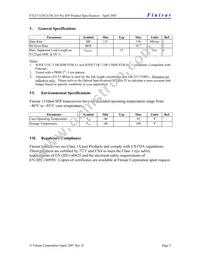 FTLF1323F2MTR Datasheet Page 5