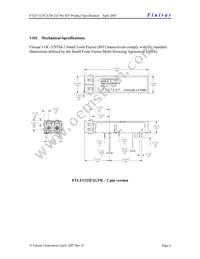 FTLF1323F2MTR Datasheet Page 6