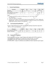 FTLF1323P1BTR Datasheet Page 5