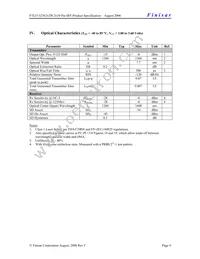 FTLF1323S2HTR Datasheet Page 4