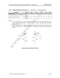 FTLF1323S2HTR Datasheet Page 6