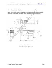 FTLF1323S2HTR Datasheet Page 7