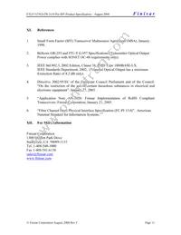 FTLF1323S2HTR Datasheet Page 11
