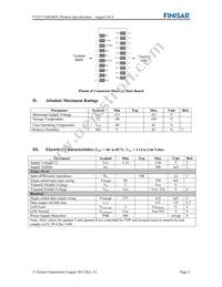 FTLF1326P3BTL Datasheet Page 3