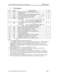 FTLF1328P2BNV Datasheet Page 2