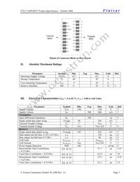 FTLF1328P2BNV Datasheet Page 3