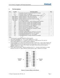 FTLF1419P1BCL Datasheet Page 2