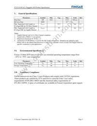 FTLF1419P1BCL Datasheet Page 5